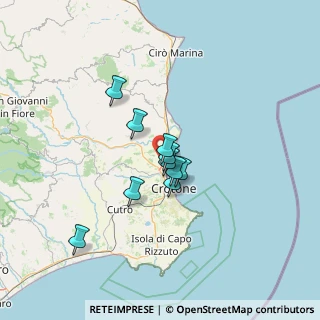 Mappa Contrada margherita, 88900 Crotone KR, Italia (13.66455)