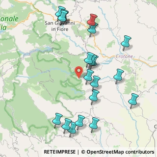 Mappa Via Adua, 88837 Petilia Policastro KR, Italia (10.314)