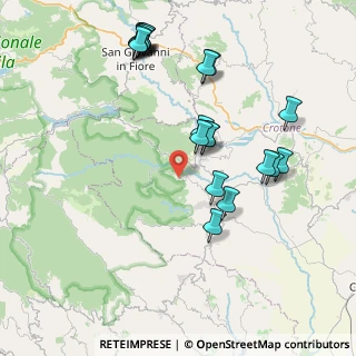 Mappa Via Adua, 88837 Petilia Policastro KR, Italia (9.3825)