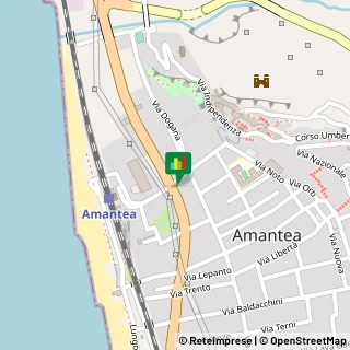 Mappa Via Stromboli, 18, 87032 Amantea, Cosenza (Calabria)