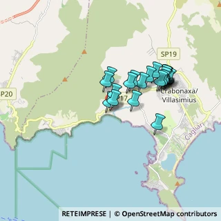Mappa Località Campus, 09049 Villasimius CA, Italia (1.65909)