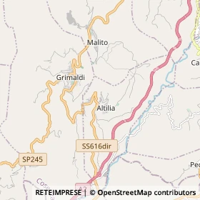 Mappa Altilia