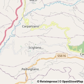 Mappa Scigliano