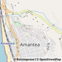 Kaart Amantea