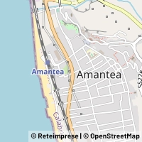 지도 Amantea