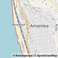 خريطة Amantea