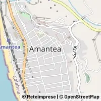 Mapa Amantea