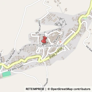 Mappa Via Guarasci, 22, 88835 Roccabernarda, Crotone (Calabria)