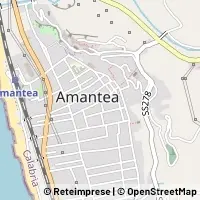 Karte Amantea