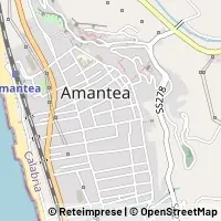 Mapa Amantea