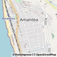 Kaart Amantea