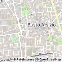 Mapa Busto Arsizio