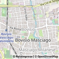 Hartă Bovisio-Masciago