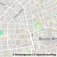 Mapa Busto Arsizio