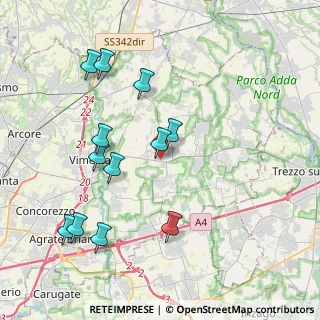 Mappa Via Lombardia, 20882 Bellusco MB, Italia (4.12583)