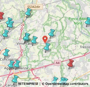 Mappa Via Liguria, 20882 Bellusco MB, Italia (6.183)