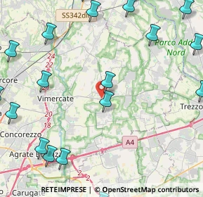 Mappa Via Liguria, 20882 Bellusco MB, Italia (6.3875)