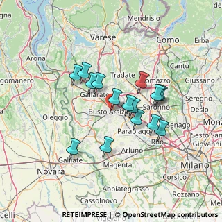 Mappa Via IV Novembre, 21052 Busto Arsizio VA, Italia (11.22875)