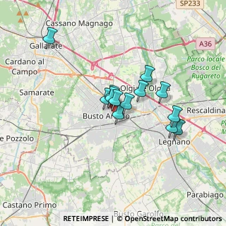 Mappa Via IV Novembre, 21052 Busto Arsizio VA, Italia (2.57)