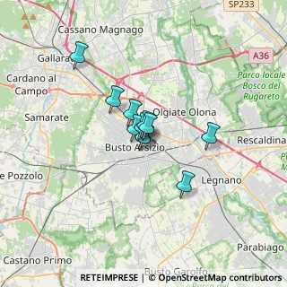 Mappa Via IV Novembre, 21052 Busto Arsizio VA, Italia (1.83364)