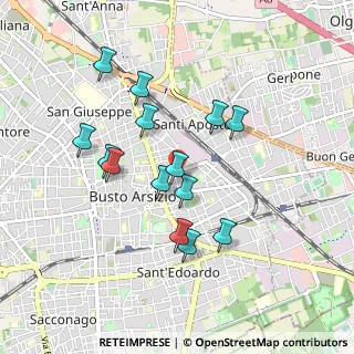 Mappa Via IV Novembre, 21052 Busto Arsizio VA, Italia (0.81714)