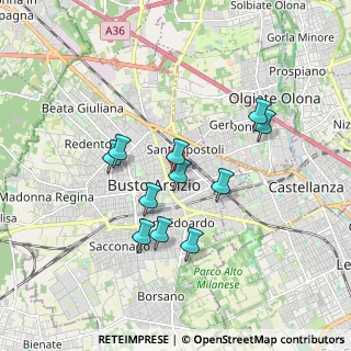 Mappa Via IV Novembre, 21052 Busto Arsizio VA, Italia (1.51273)