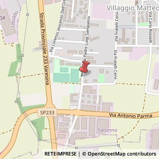 Mappa Via Sampietro, 21047 Saronno, Varese (Lombardia)