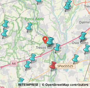 Mappa Via Eugenio Curiel, 20056 Trezzo sull'Adda MI, Italia (5.856)