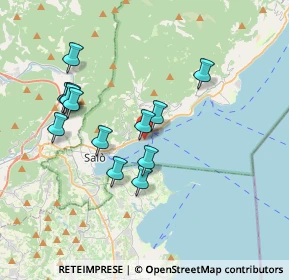 Mappa Via Privata, 25087 Salò BS, Italia (3.37231)