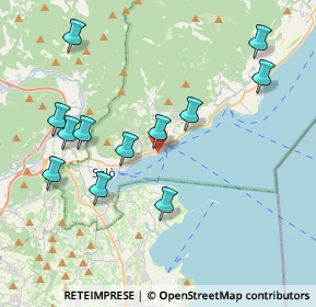 Mappa Via Privata, 25087 Salò BS, Italia (4.12333)