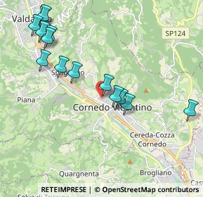 Mappa Vic.no, 36073 Cornedo Vicentino VI, Italia (2.22143)