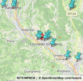 Mappa Vic.no, 36073 Cornedo Vicentino VI, Italia (2.50167)