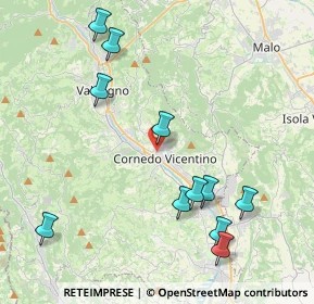 Mappa Vic.no, 36073 Cornedo Vicentino VI, Italia (4.58727)