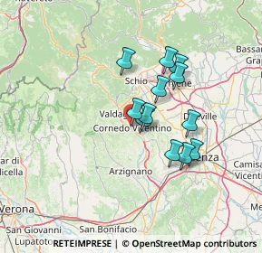 Mappa Vic.no, 36073 Cornedo Vicentino VI, Italia (10.555)