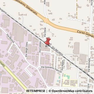Mappa Via Casteo, 42, 35017 Piombino Dese, Padova (Veneto)