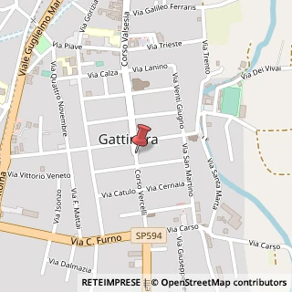 Mappa Corso Vercelli, 5, 13045 Gattinara, Vercelli (Piemonte)