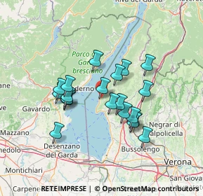 Mappa 37010 Torri del Benaco VR, Italia (11.3675)