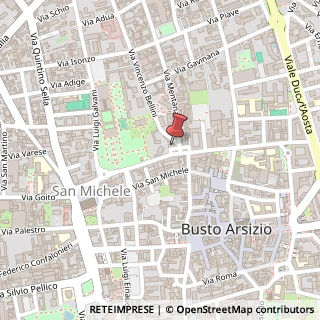 Mappa Piazza Cristoforo Colombo, 4, 21052 Busto Arsizio, Varese (Lombardia)