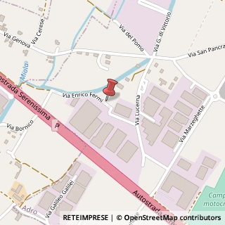 Mappa Via Enrico Fermi, 5, 25030 Adro, Brescia (Lombardia)