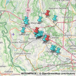 Mappa Via Venezia, 21052 Busto Arsizio VA, Italia (5.36222)