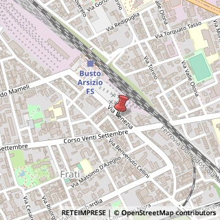 Mappa Via Venezia, n3, 21052 Busto Arsizio, Varese (Lombardia)