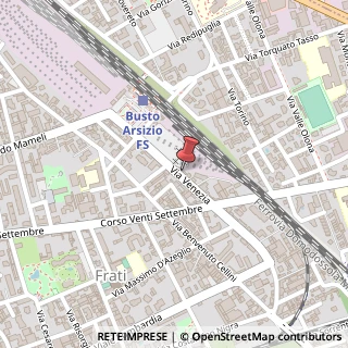 Mappa Via Venezia, 12, 21052 Busto Arsizio, Varese (Lombardia)
