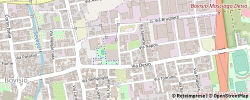 Mappa Bovisio Masciago