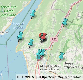 Mappa Località Casette di Gaon, 37013 Caprino Veronese VR, Italia (5.55429)