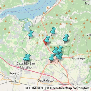 Mappa Via Chiesa, 25040 Passirano BS, Italia (3.2375)