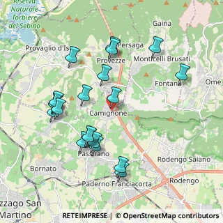 Mappa Via Chiesa, 25040 Passirano BS, Italia (1.991)