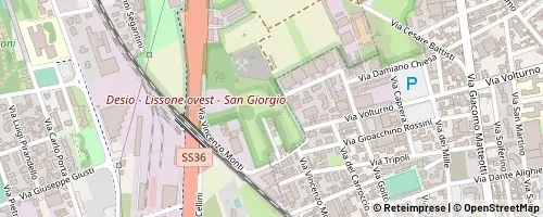 Mappa Lissone