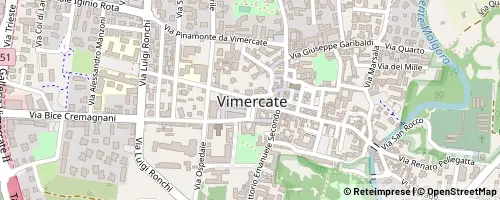 Mappa Vimercate