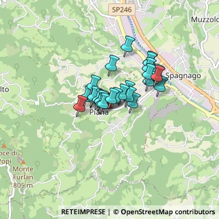 Mappa Contrada Palazzina di Piana, 36078 Valdagno VI, Italia (0.55185)