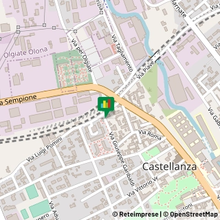 Mappa Via Giuseppe Garibaldi, 2, 21053 Castellanza, Varese (Lombardia)